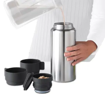 SLUKA Vacuum flask, stainless steel - IKEA