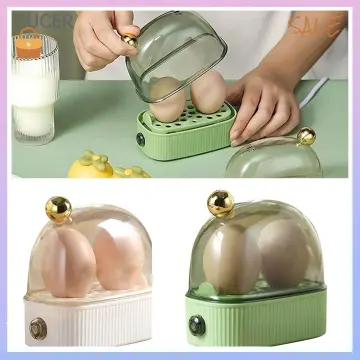 120W Electric Egg Boiler Automatic Steamer Mini Breakfast Machine