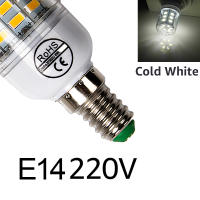 【Support-Cod】 Goodland ไฟ LED แชนเดอร์เลียสำหรับตกแต่งบ้านโคมไฟ LED E14หลอดไฟ LED E27 AC 220V 240V ข้าวโพดไฟเทียน24 36 48 56 69 72