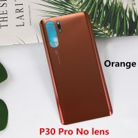 ปลอกหุ้มสำหรับ Huawei P30Pro แบตเตอรี่ P30 Pro ฝาหลังกระจกซ่อมเคสด้านหลังโทรศัพท์ประตู + โลโก้