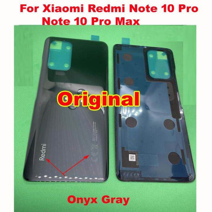 original-battery-housing-back-glass-rear-cover-door-for-xiaomi-redmi-note-10-pro-m2101k6i-m2101k6g-note10-pro-max-phone-lid-replacement-parts