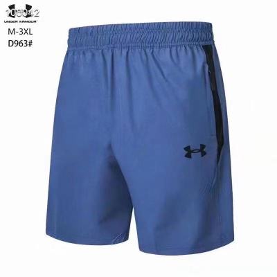 กางเกง(UA)กีฬาขาสั้นผู้ชายฤดูร้อนสบาย ๆ กางเกงผ้าฝ้ายระบายอากาศกางเกงออกกำลังกาย