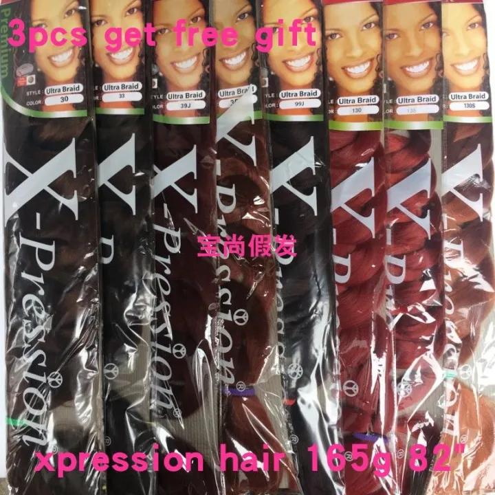 xpression braids hair expression twist Jumbo braid | Lazada.co.th