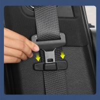 2PCS Car Safety Belt Holder Safety Belt Clamping Clamp Pair Is Fixed Firmly Lap-Belt Interior Accessories Easy Installation Auto