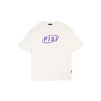 เสื้อ PISI Logo Purple LGBTQ สีออฟไวท์ (Off White)