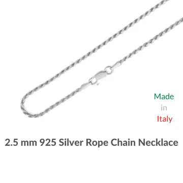 2 Meter 1.5 2 2.5mm Never Fade Stainless Steel Necklace Chains
