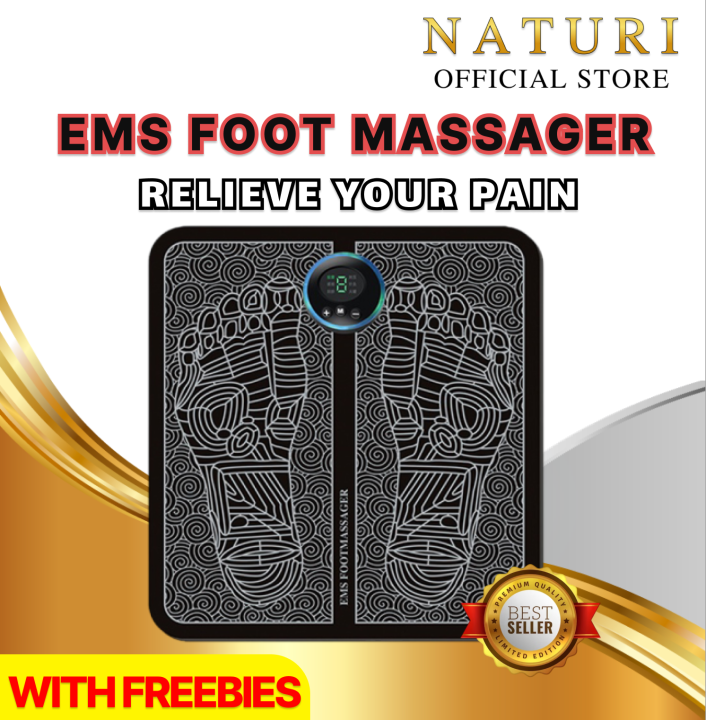 Electric Ems Foot Massage Pad Usb Charging Leg Reshaping Foot Therapy Massager Stimulator