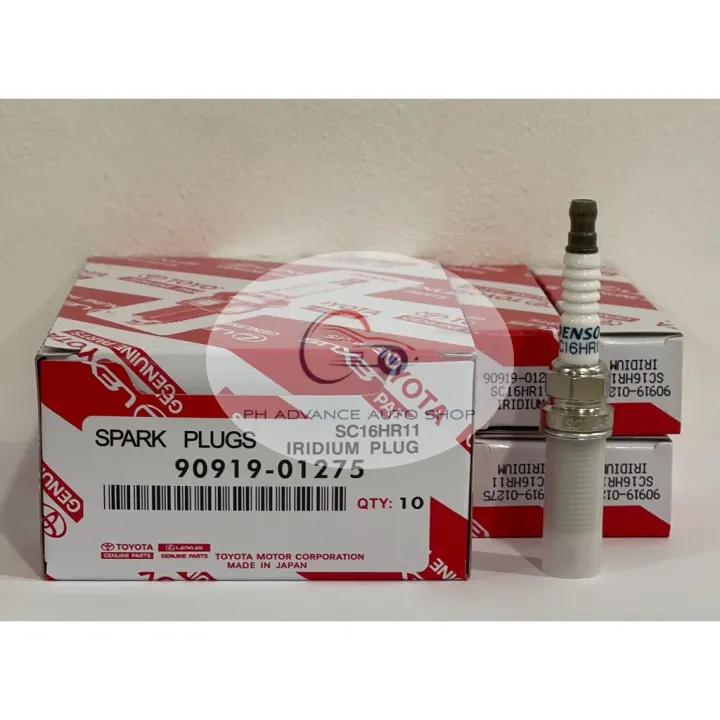 part31 Spark Plug Iridium Toyota Vios Dual VVTi 9091901275 Lazada PH