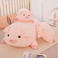 【 Cw】เซนติเมตร Squish หมูยัดตุ๊กตานอนตุ๊กตาลูกหมูของเล่นสัตว์นุ่ม Plushie หมอนเบาะเด็กทารกปลอบโยนของขวัญ