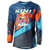 ผู้ชายวิบากขี่จักรยานย์ powerwear Kini-RB การแข่งขันดาวน์ฮิลล์ MTB รถจักรยานยนต์เสื้อยืด