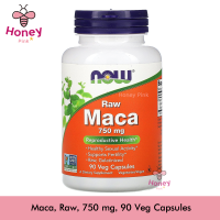 NOW Foods, Maca, Raw, 750 mg, 90 Veg Capsules