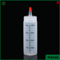 Hanak 120 350ขนาด450มล. ขวดบีบจมูกเข็มพลาสติกกันรั่วสำหรับห้องครัว