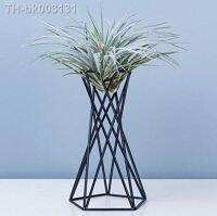 ○ Modern Style durable Iron Art Tabletop Metal Air Plant Holders Stands Plant Containers Flower Racks In stock