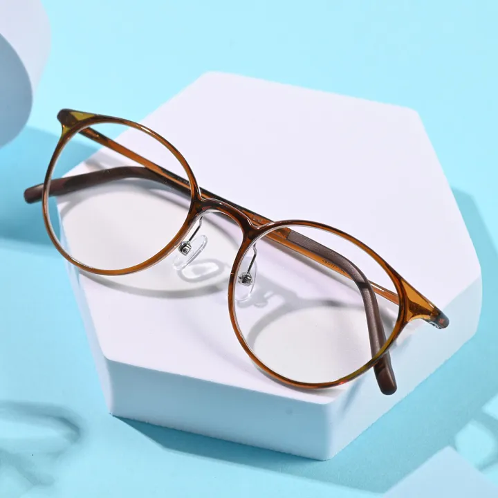 EYETEMPLET 4088 spectacles glasses frame korean style 100 Ultem round