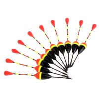 ۞☒✻ 10pcs Carp Fishing Floats Set Buoy Bobber Stick For Fish Tackle Vertical 8 1.2g