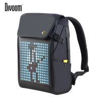 พร้อมส่ง DIVOOM PIXOO BACKPACK M Bag Sling กระเป๋าเป้สะพายหลังที่มีปรับแต่งหน้าจอ LED กันน้ำสำหรับขี่จักรยานเดินป่านอกกิจกรรม