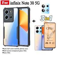 เคสโทรศัพท์ กันกระแทก สําหรับ infinix Note 30 5G Note30 ฟิล์มฝ้าเซรามิค ฟิล์มเลนส์กล้อง