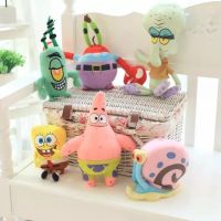 【Wrist watch】 Cartoon Anime Peripheral SpongeBob Kawaii Room Collection Patrick Star Stuffed Dolls Pendant Xmas Kid