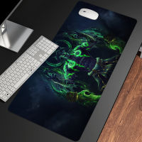 World of Warcraft Large Gaming Anime Mouse Pad Mat Grande WOW Lich King Gamer XL Computer Mousepad Game Desk Play Pad for Csgo