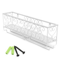 Metal Wine Rack with Bottle Holders Wall Mounted Organizer Glassware Storage Shelf Display Hanging Home Kitchen Decoration