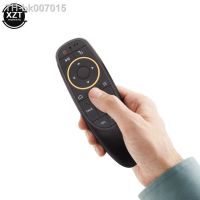 ◑﹊❇  G10 Voice Remote Control 2.4G Wireless Air Mouse with Gyroscope IR Learning for Android TV Box PC T9 H96 Max USB Remote Control