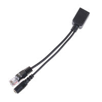 UNI 1ชุดสาย POE Passive Power over Ethernet Adapter CABLE PoE Splitter Injector