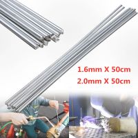 20/10Pcs 1.6/2.0mm x 50cm Aluminum Welding Rod Low Temperature Metal Soldering Brazing Rods with Corrosion Resistance Hand Tool Parts  Accessories