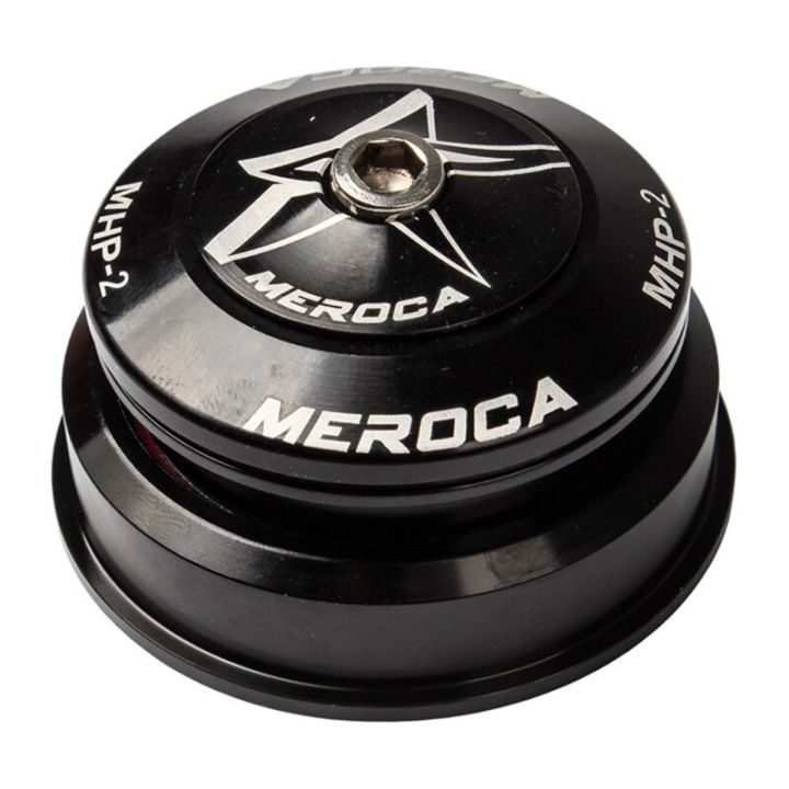 meroca-ชุดถ้วยคอจักรยาน-tapered-ขนาด-28-6-39-8-m-m-x-44-56-m-m-สีดำ