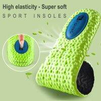 High Elasticity Latex Sport Insoles Super Soft Shoe Pads Orthotic Insoles Breathable Deodorant Shock Absorption Cushion Shoes Accessories