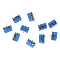 KingBe GUDE001 FX 10Pcs KF301-3P PITCH 5.0 มม.ตรงขา PCB 3Pin ขั้วต่อขั้วต่อสกรู