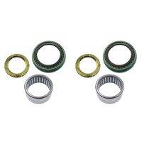 2X Knuckle Bearing Spacer Oil Seal Set for Mitsubishi Pajero Montero 2Nd L200 3Rd 1990-2005 MB160850 MB160670 MB160671