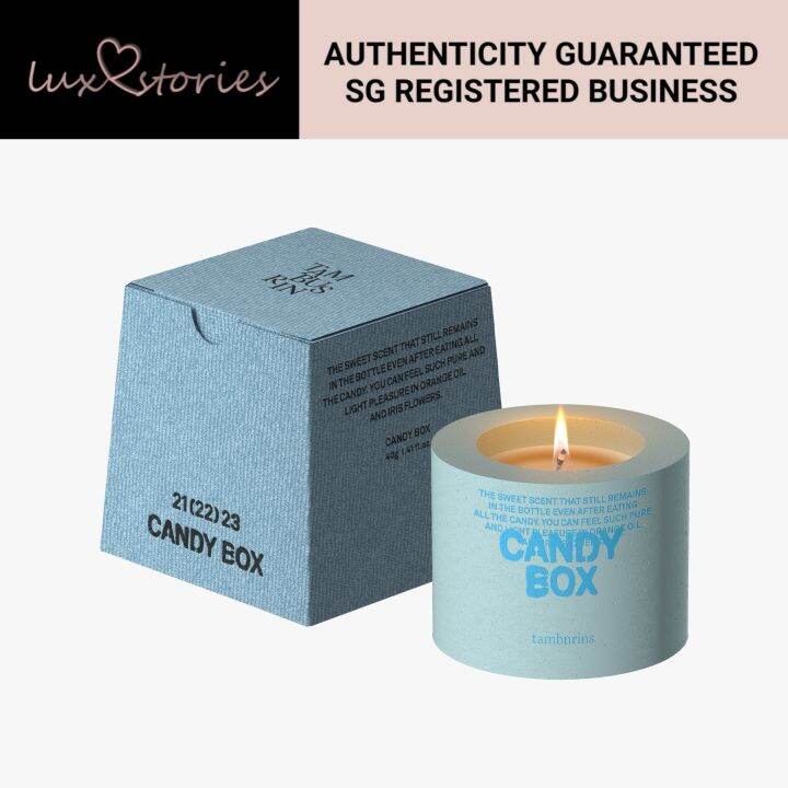 PREORDER TAMBURINS [made in Korea] Scented Candle 40g [FRAGRANCE