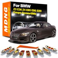 【CW】MDNG Canbus For BMW Z3 E36 Z4 E85 E86 E89 Coupe Convertible Car LED Interior Dome Map Trunk Glove Box Vanity Mirror Light Kit