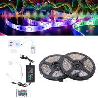 ตัวควบคุม WIFI ไฟ LED Strip 10M RGB Waterproof 5050 Chip Tape Light พร้อมรีโมทคอนโทรล EU 100-240V