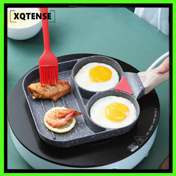 Egg Frying Pan, Divided Grill Frying Pan Egg Cooker Pan Kitchen