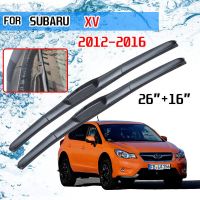 แปรงใบที่ปัดน้ำฝนกระจกหน้าตัดเป็นรูปตัวยูเจตะขอสำหรับ Subaru XV 2012 2013 2014 2015 2016