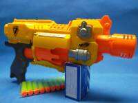 ปืน Nerf ระบบไฟฟ้า N-Strike Barricade RV-10 ปืนเนิฟราคาถูกยิงแบบ เซมิ-ออโต้ลูกโม่10นัด