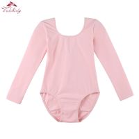 【cw】 Sleeves Ballet Leotard Bodysuit Dancewear Costume Gymnastic Clothing for Kids