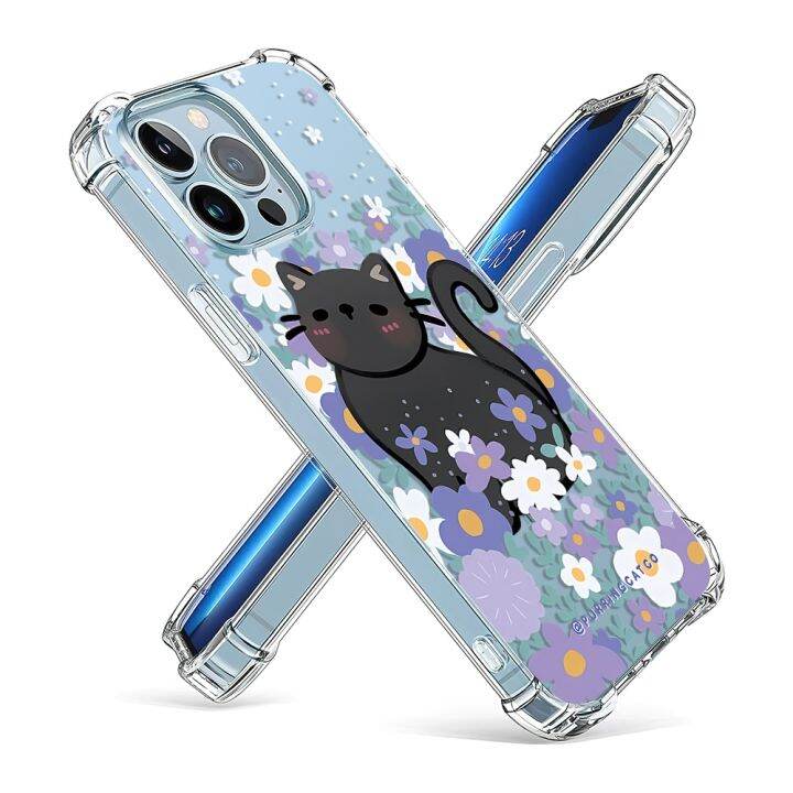 shine-electron-เคสโทรศัพท์แฟชั่นสุนัขแมวดอกไม้สำหรับ-samsung-galaxy-s7-edge-s9-s10-lite-s20-s21-s22-s23-fe-ฝาหลัง-tpu-นุ่มพิเศษ