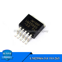 10Pcs LM2596S-5.0 TO-263 LM2596S TO263 5V วงจรควบคุมแรงดันไฟฟ้า (Buck)