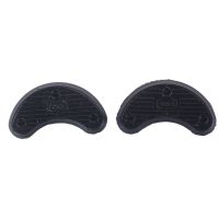 Black Shoes Heel Sole Sticker Anti-Wear Heel Liner Non Slip Rubber Shoes Heels Guard Stickers Shoe/Foot Care 1Pair