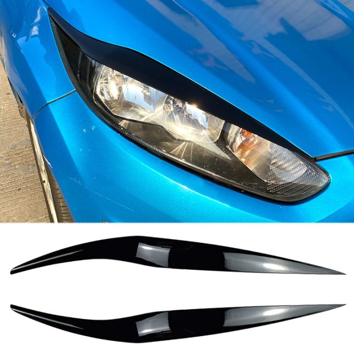 front-headlight-cover-head-light-lamp-eyelid-eyebrow-trim-abs-for-ford-fiesta-mk6-5-2013-2017
