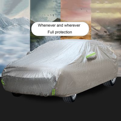 Selimut Mobil กันฝ้ากันน้ำกันลมหิมะกันฝุ่น,กันฝ้ากันแสง Uv ฟิล์มอะลูมิเนียมปกป้องรถยนต์กันหิมะ