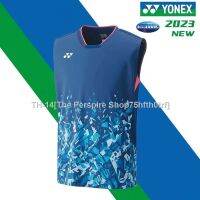 ﹉❏☢ YONEX New Badminton Apparel Mens Sleeveless Competition Training Jersey Sportswear