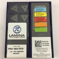 TPKR1603PDTR LT30 เม็ดมีดคาร์ไบด์ LAMINA ดั้งเดิม 100% พร้อมคุณภาพดีที่สุด 10 ชิ้น / ล็อตจัดส่งฟรี