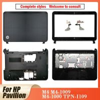 ใหม่สำหรับ M4 HP Pavillion M4-1009 M4-1000หน้าจอ LCD สำหรับแล็ปท็อปฝาหลังฝาปิดโน้ตบุคบานพับที่พักแขนเคสด้านล่าง718425-001 718427-001⚡️?