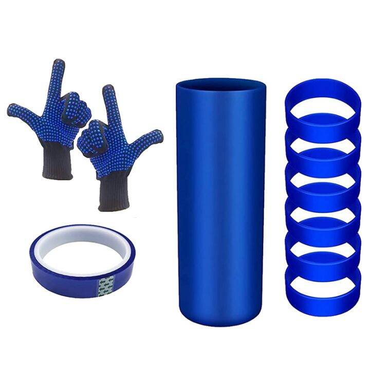 sublimation-tumblers-silicone-bands-sleeve-kit-for-20-oz-skinny-straight-blanks-cups-with-heat-resistant-gloves-tapes