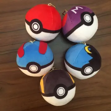Poke Ball Pouch Pikachu Plush Toy Set