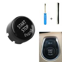 、‘】【； Car Engine START STOP Ignition Switch Button Replace Cover + Tools For BMW F20 F21 F22 F23 F30 F31 F32 F33 F10 F11 F12 F13 F01