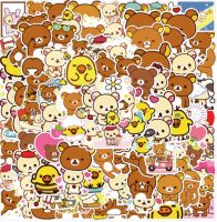 10/30/50/100pcs New Rilakkuma For Snowboard Laptop Luggage Fridge Car- Styling Vinyl Decal Home Decor Stickers